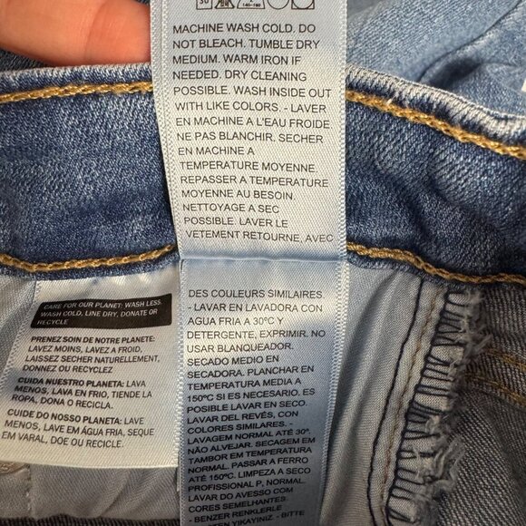 Levi's 721 High Rise Skinny Denim Jeans Women's Size W25 L28 NWOT Medium Wash - Picture 11 of 12